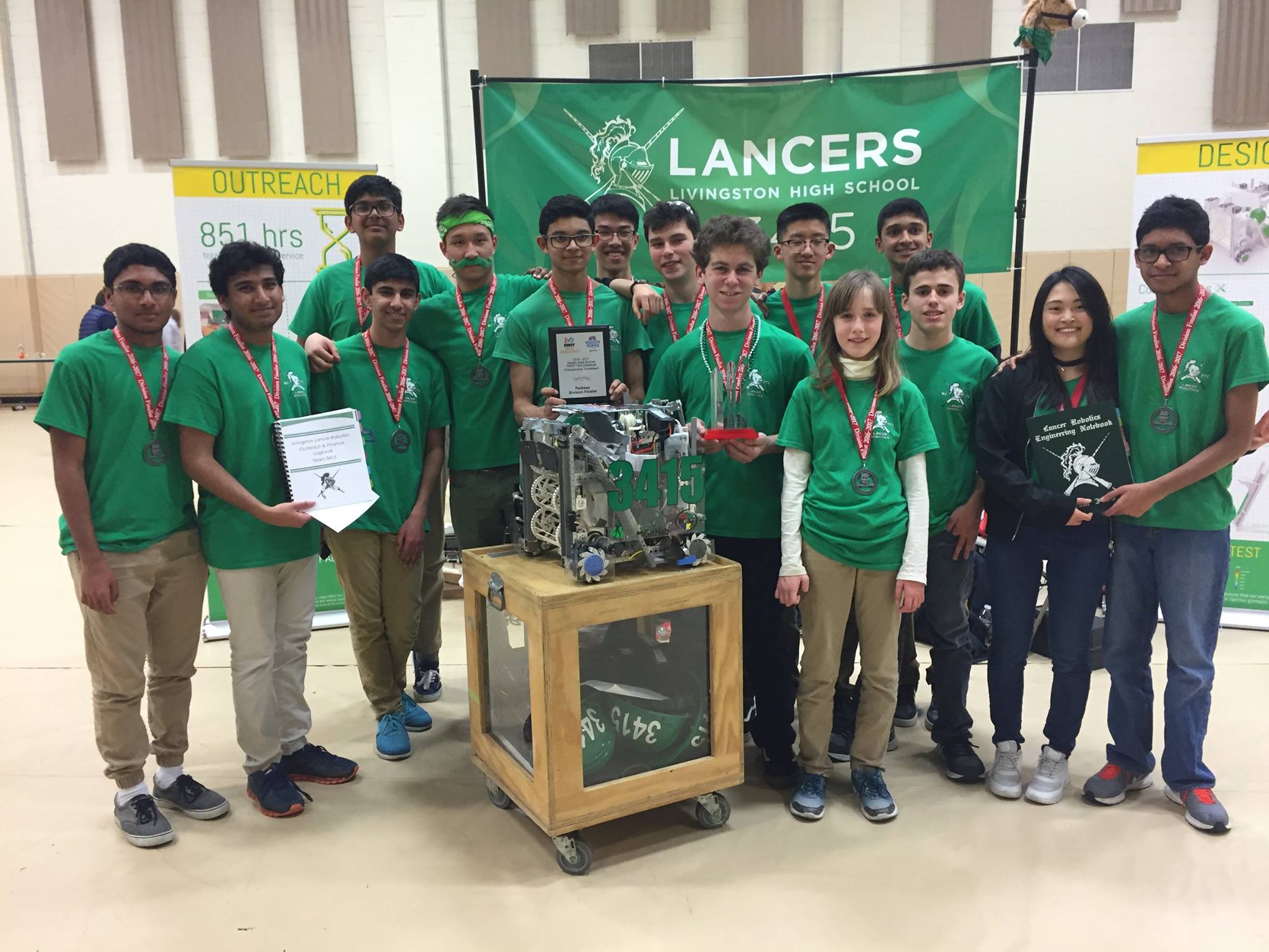 Lancer Robotics at the New Jersey State Championship