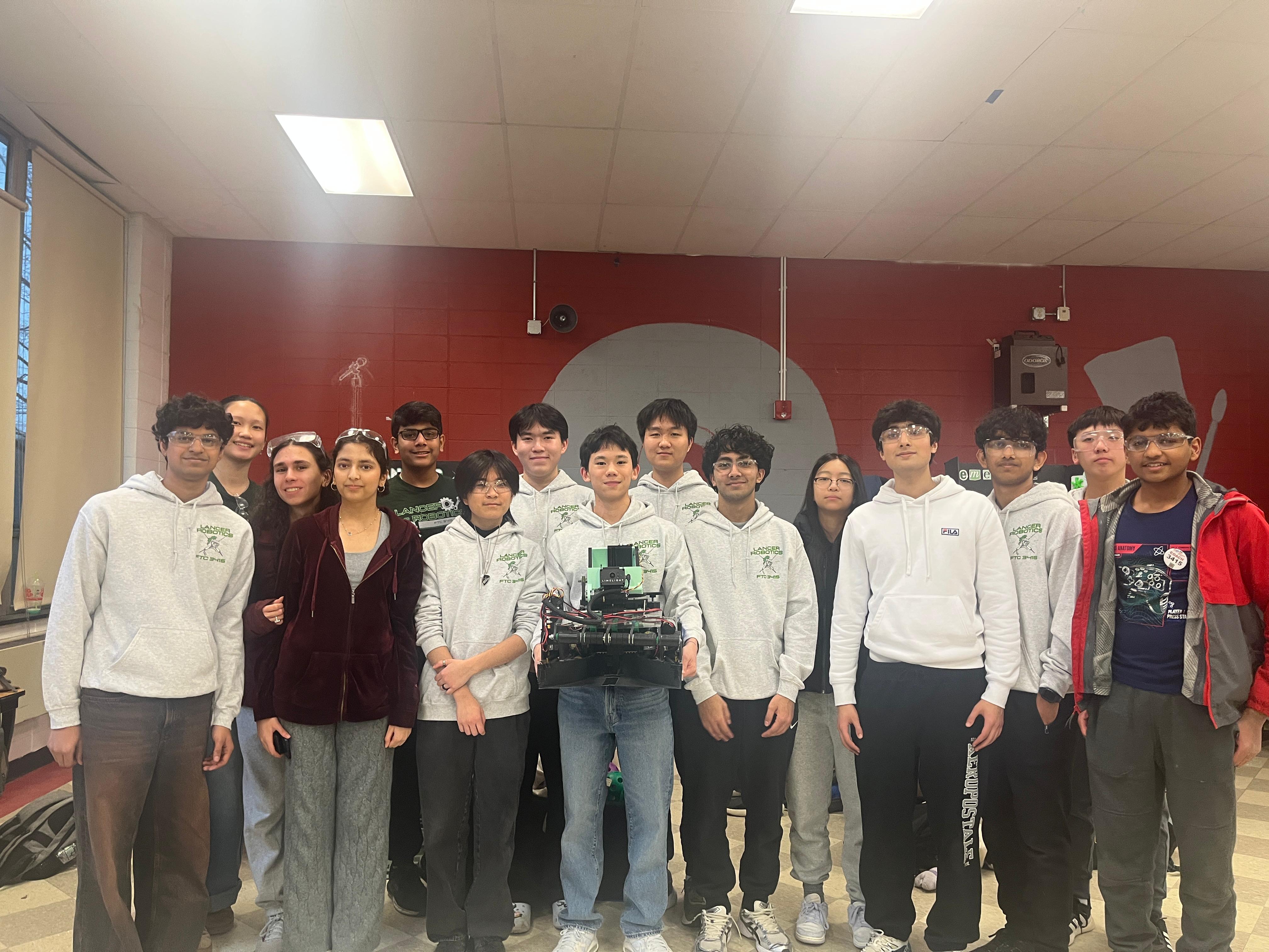 Lancer Robotics at the Columbia event